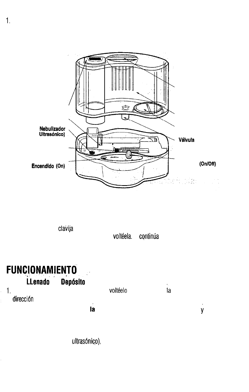 Su humidificador ultrasonico | Sunbeam 696 User Manual | Page 12 / 28