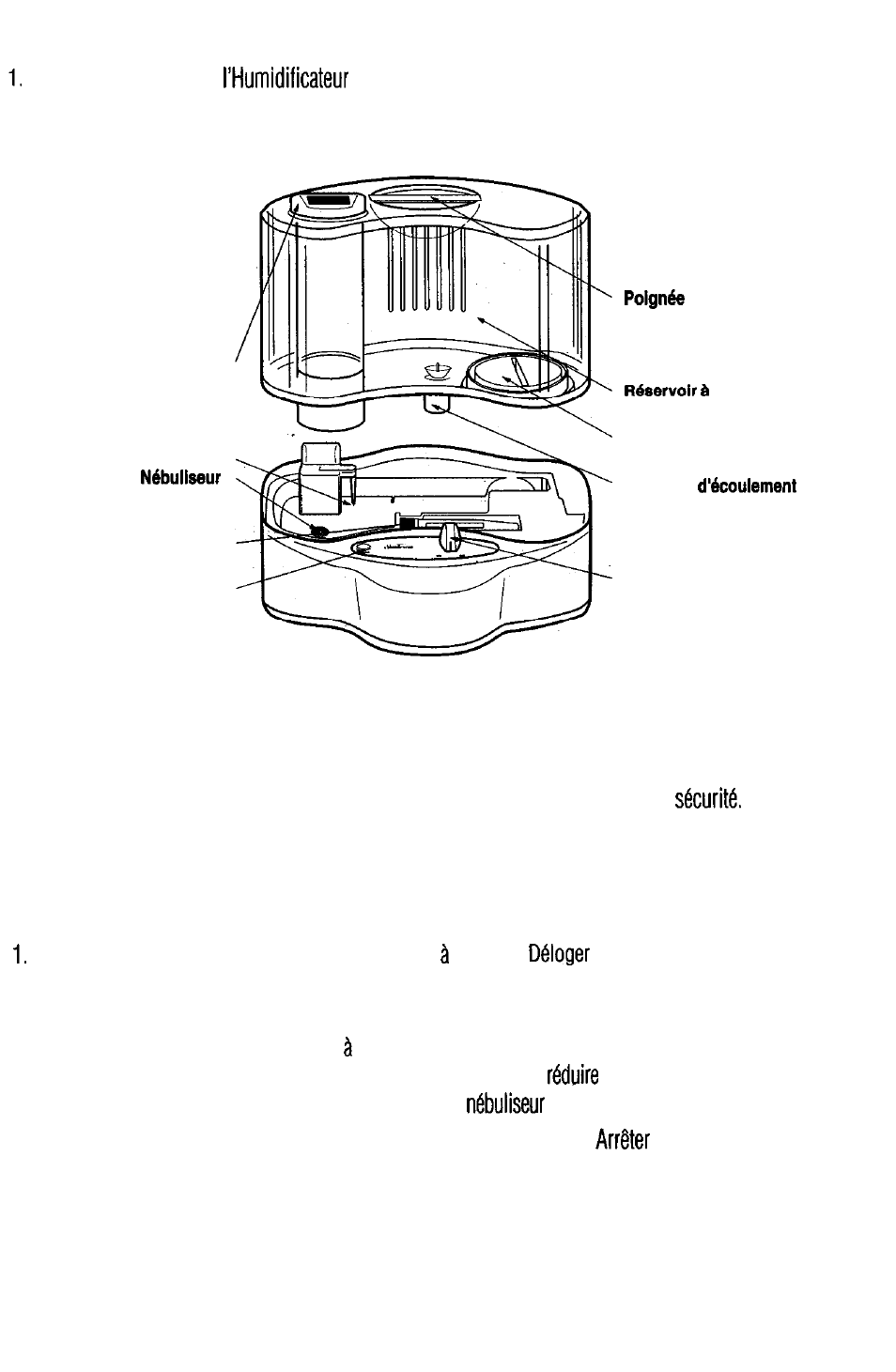 Votre humidificateur, Mode d’emploi | Sunbeam 696 User Manual | Page 21 / 28