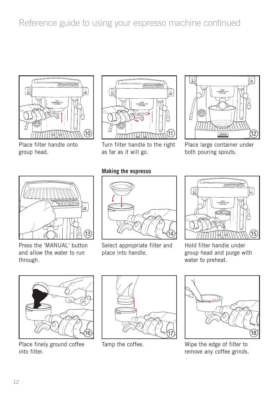 Sunbeam EM8900 User Manual | Page 13 / 34