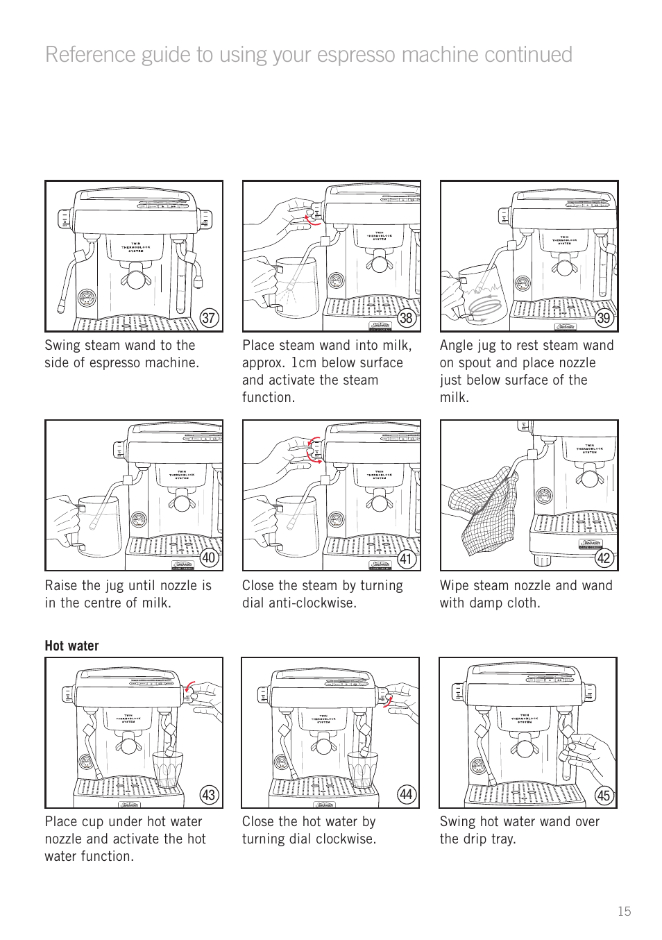 Sunbeam EM8900 User Manual | Page 16 / 34