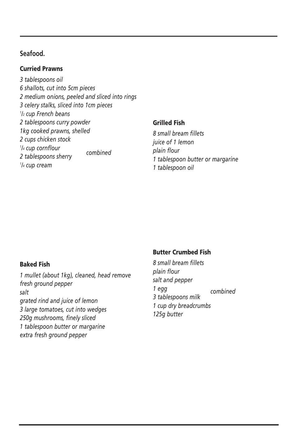 Main courses cont | Sunbeam FP6710 User Manual | Page 24 / 29