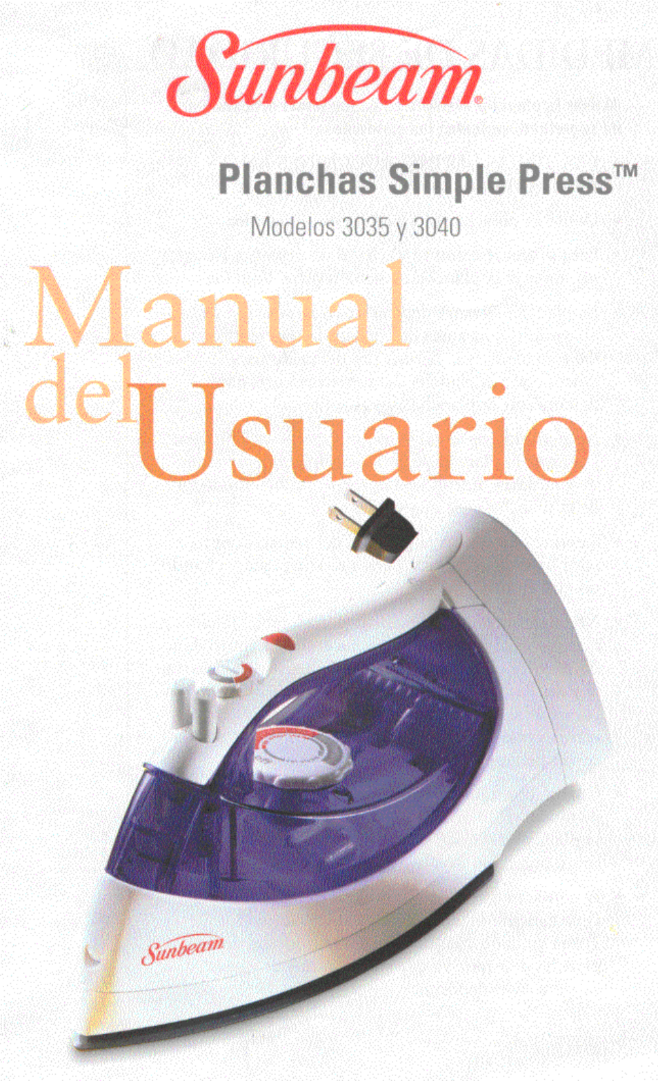 Sunbeam 3035 User Manual | Page 21 / 40