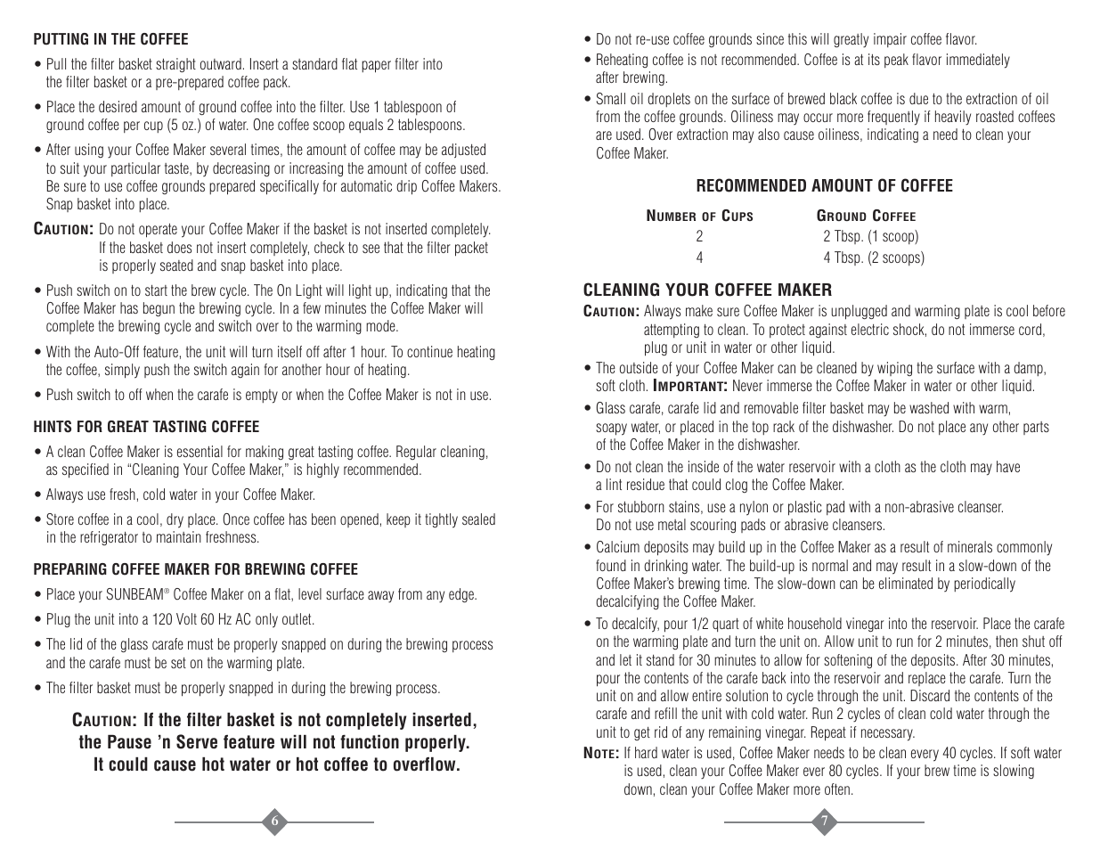 Sunbeam 3225 User Manual | Page 4 / 16