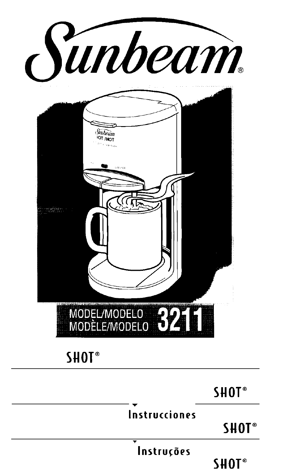 Sunbeam 3211 User Manual | 28 pages