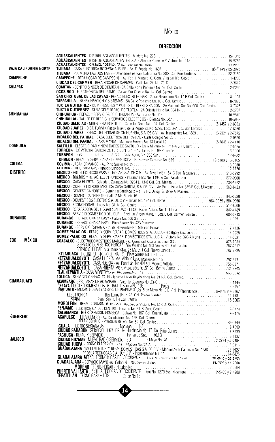 Sunbeam mexicana,s.a.dec.v | Sunbeam 3211 User Manual | Page 14 / 28