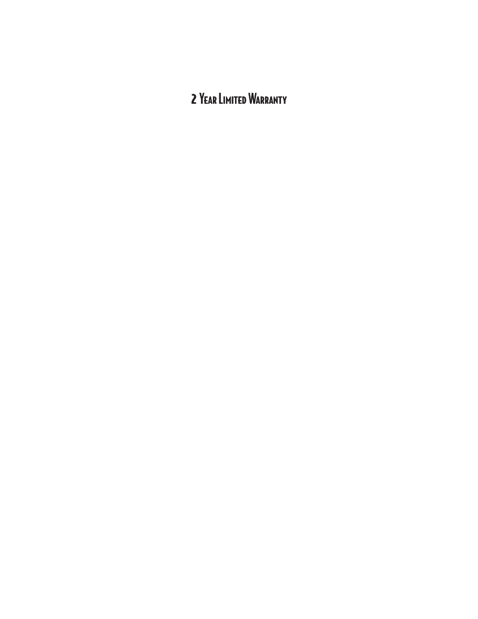 Year limited warranty | Sunbeam 32863281 User Manual | Page 10 / 44