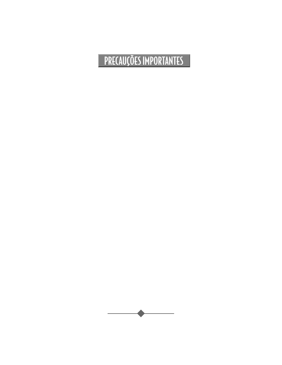 Precauções importantes | Sunbeam 32863281 User Manual | Page 34 / 44