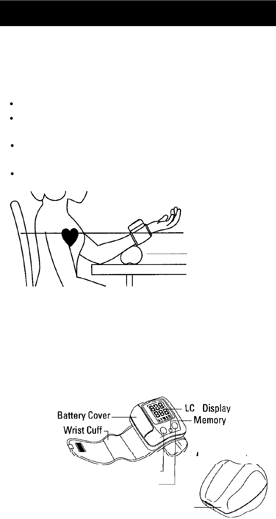 Be seated in a chair with back support | Sunbeam 7689 User Manual | Page 5 / 16