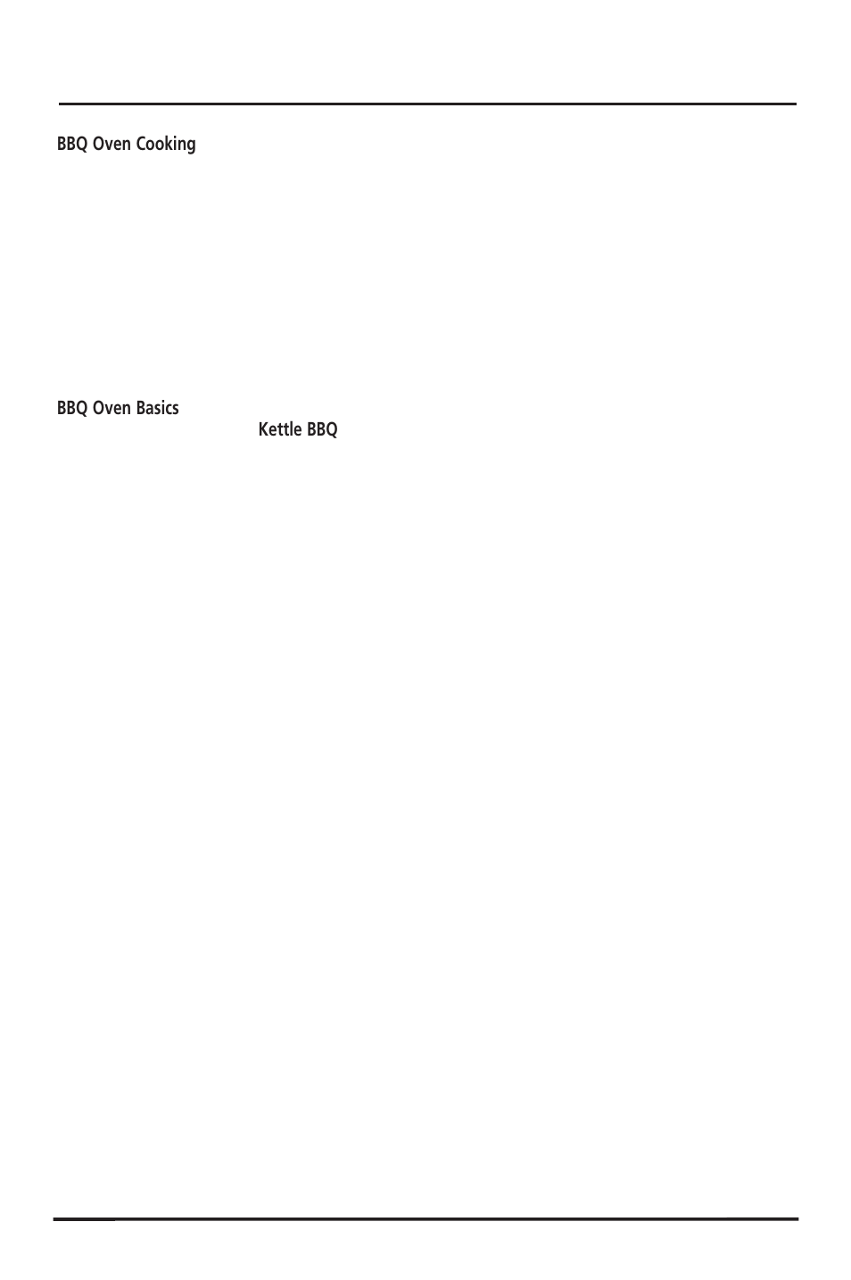 Barbeque oven cooking in your kettle bbq | Sunbeam HG5400 User Manual | Page 6 / 16