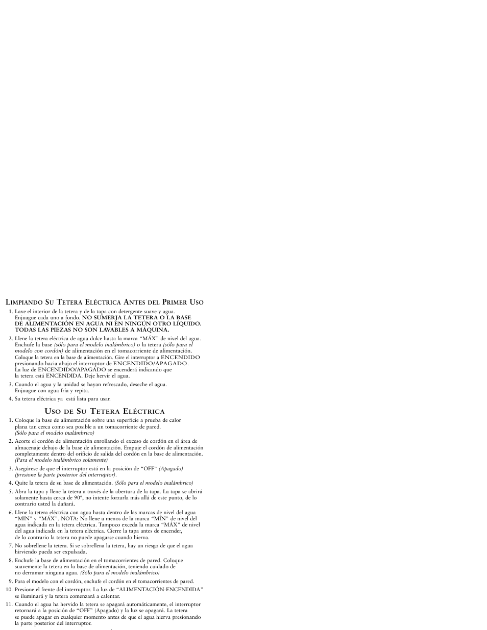 Sunbeam KJX17CL User Manual | Page 12 / 24