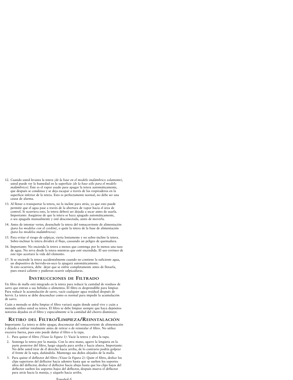 Sunbeam KJX17CL User Manual | Page 13 / 24
