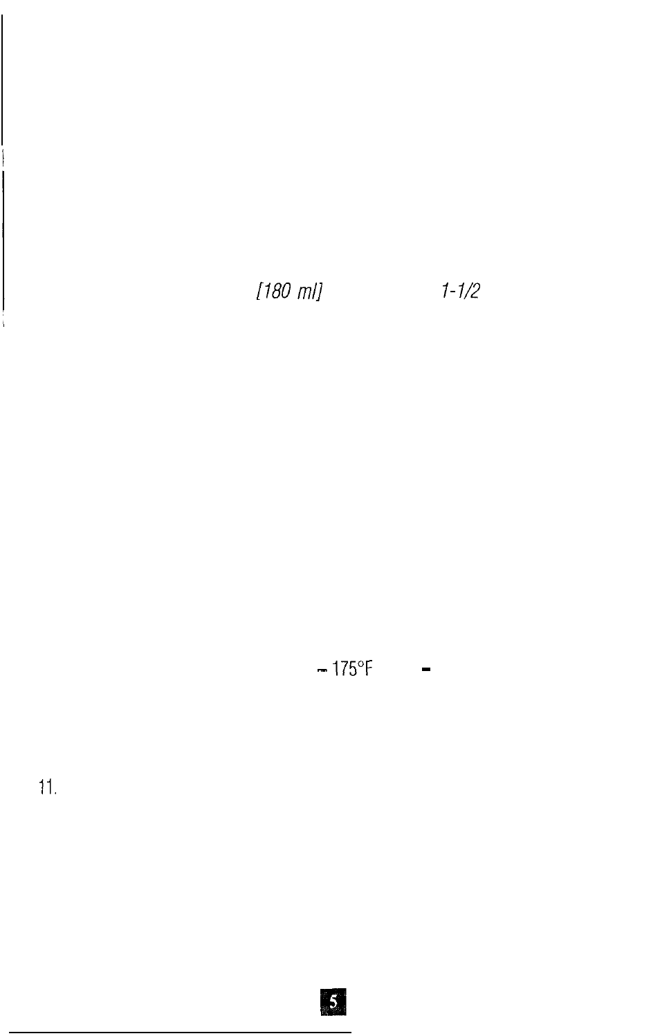 Sunbeam 4707 User Manual | Page 5 / 11