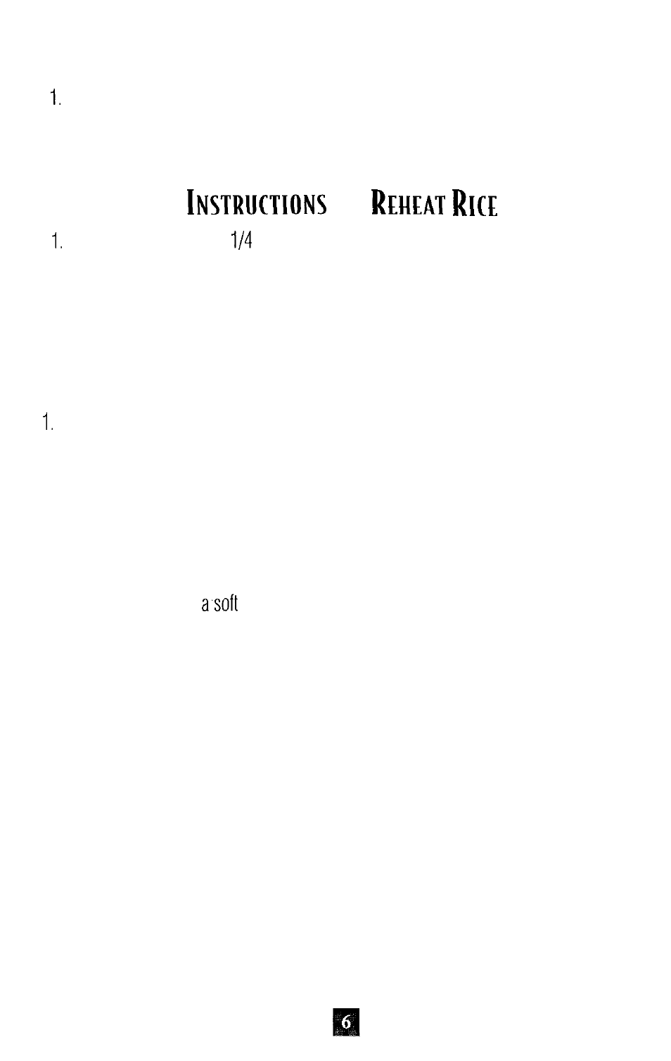 Otes, Aintenance, Nstructions | Sunbeam 4707 User Manual | Page 6 / 11