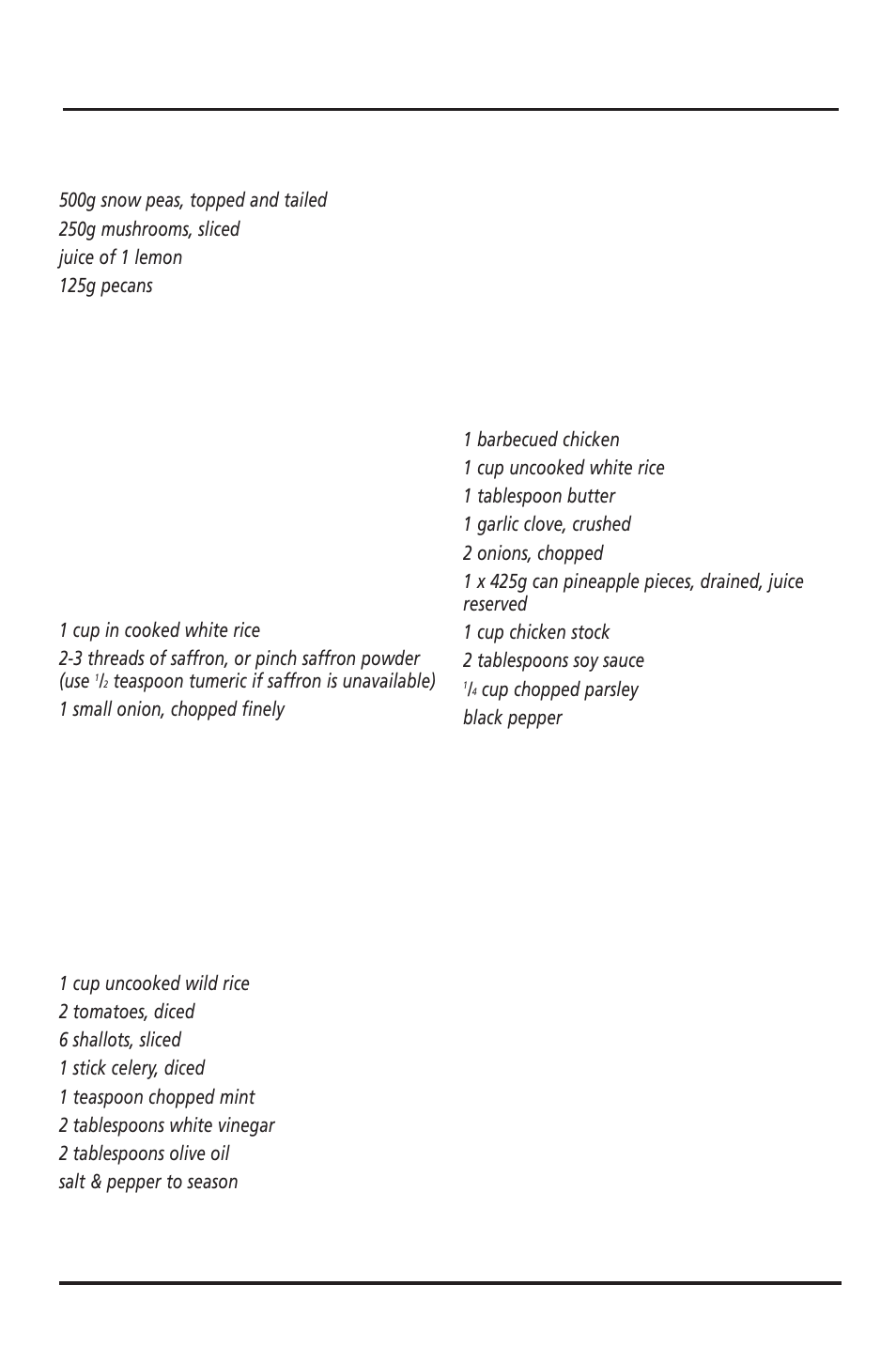 Recipes | Sunbeam ST6600 User Manual | Page 14 / 18