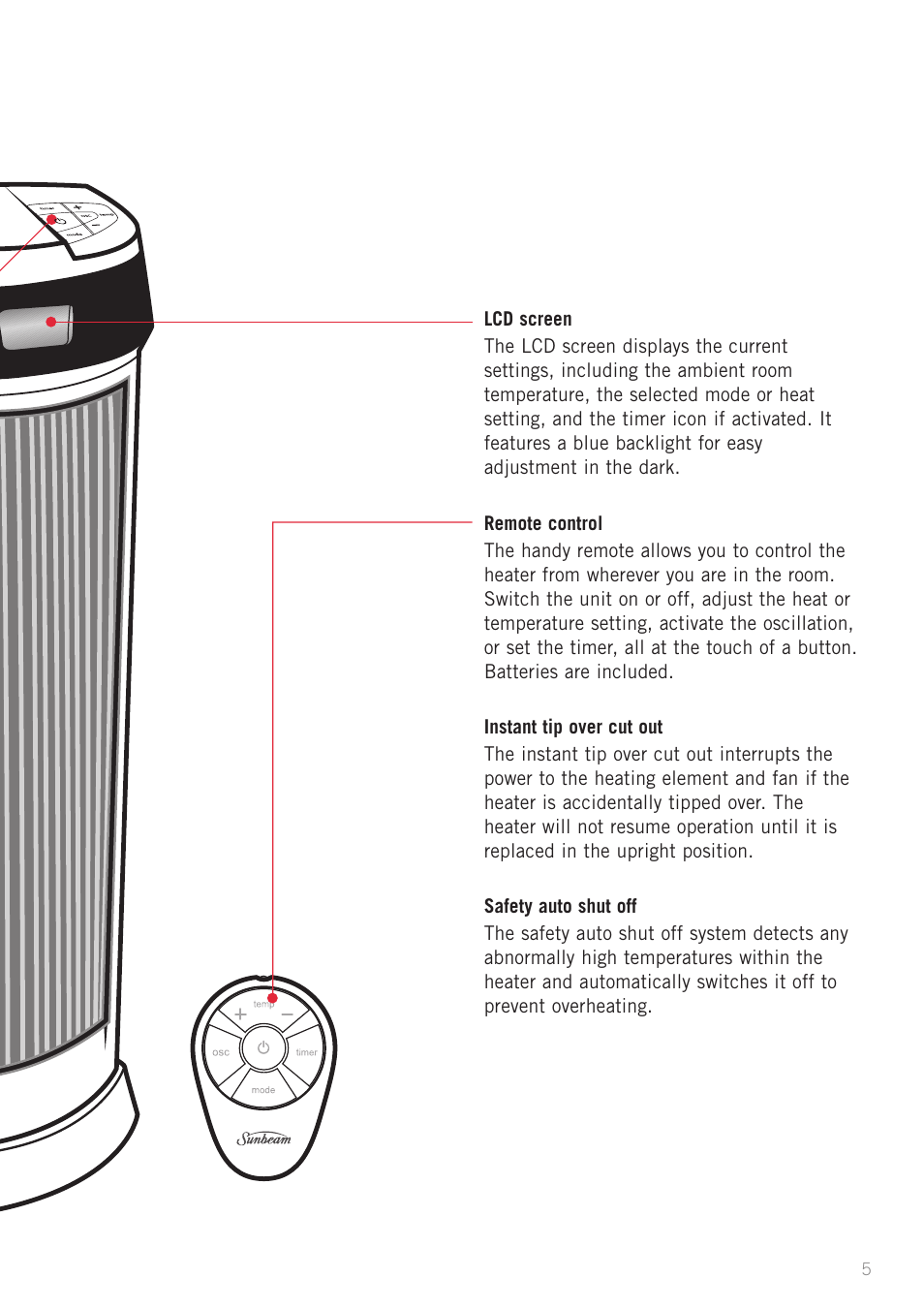 Sunbeam HE2800 User Manual | Page 7 / 12