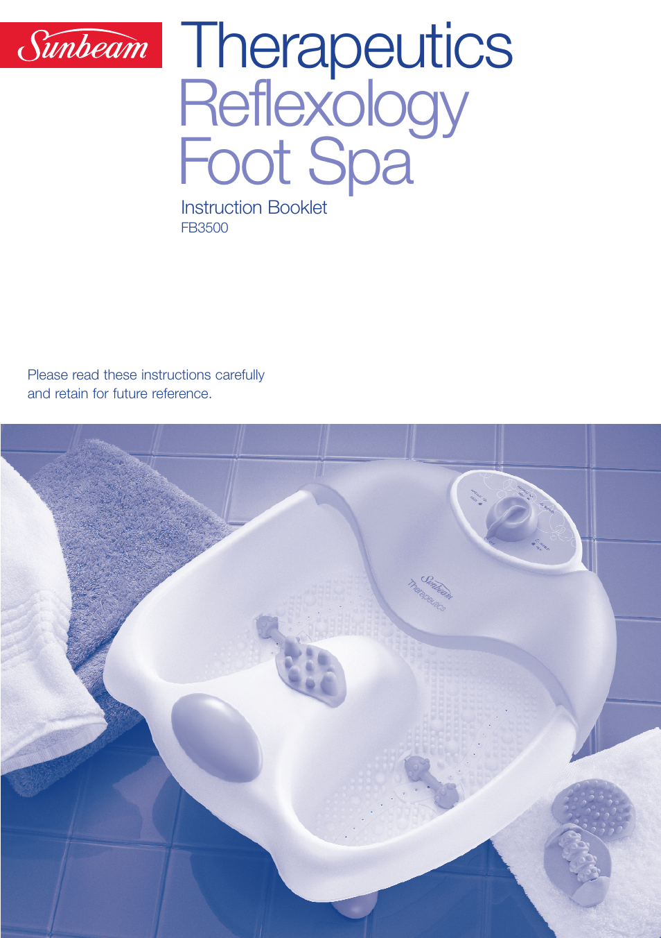 Sunbeam FB3500 User Manual | 12 pages