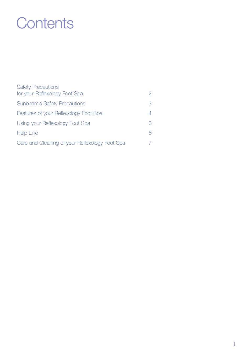 Sunbeam FB3500 User Manual | Page 3 / 12