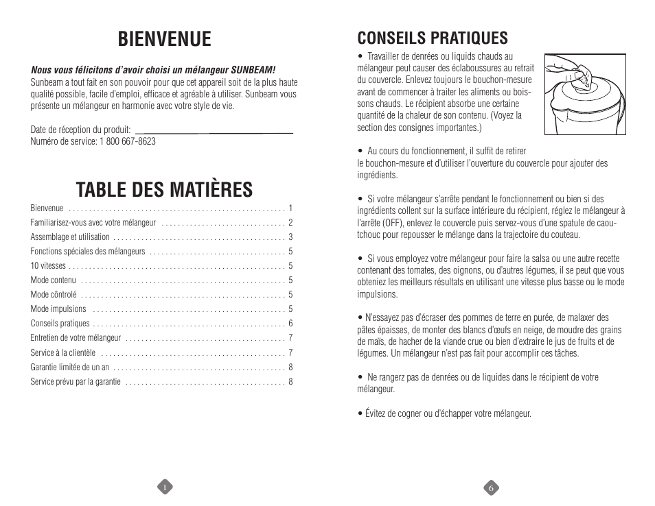 Sunbeam 6091 User Manual | Page 15 / 17