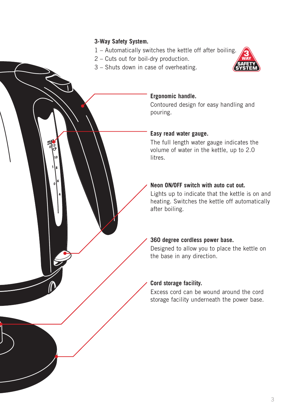 Sunbeam KE8510 User Manual | Page 5 / 10