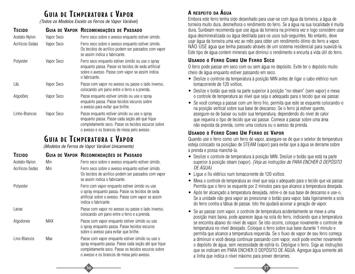 Sunbeam 3945 User Manual | Page 19 / 22