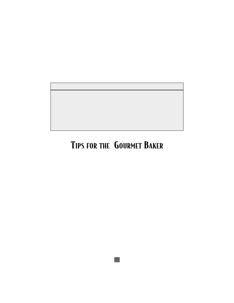 Ips for the, Ourmet, Aker | Sunbeam Bread/Dough Maker User Manual | Page 16 / 56