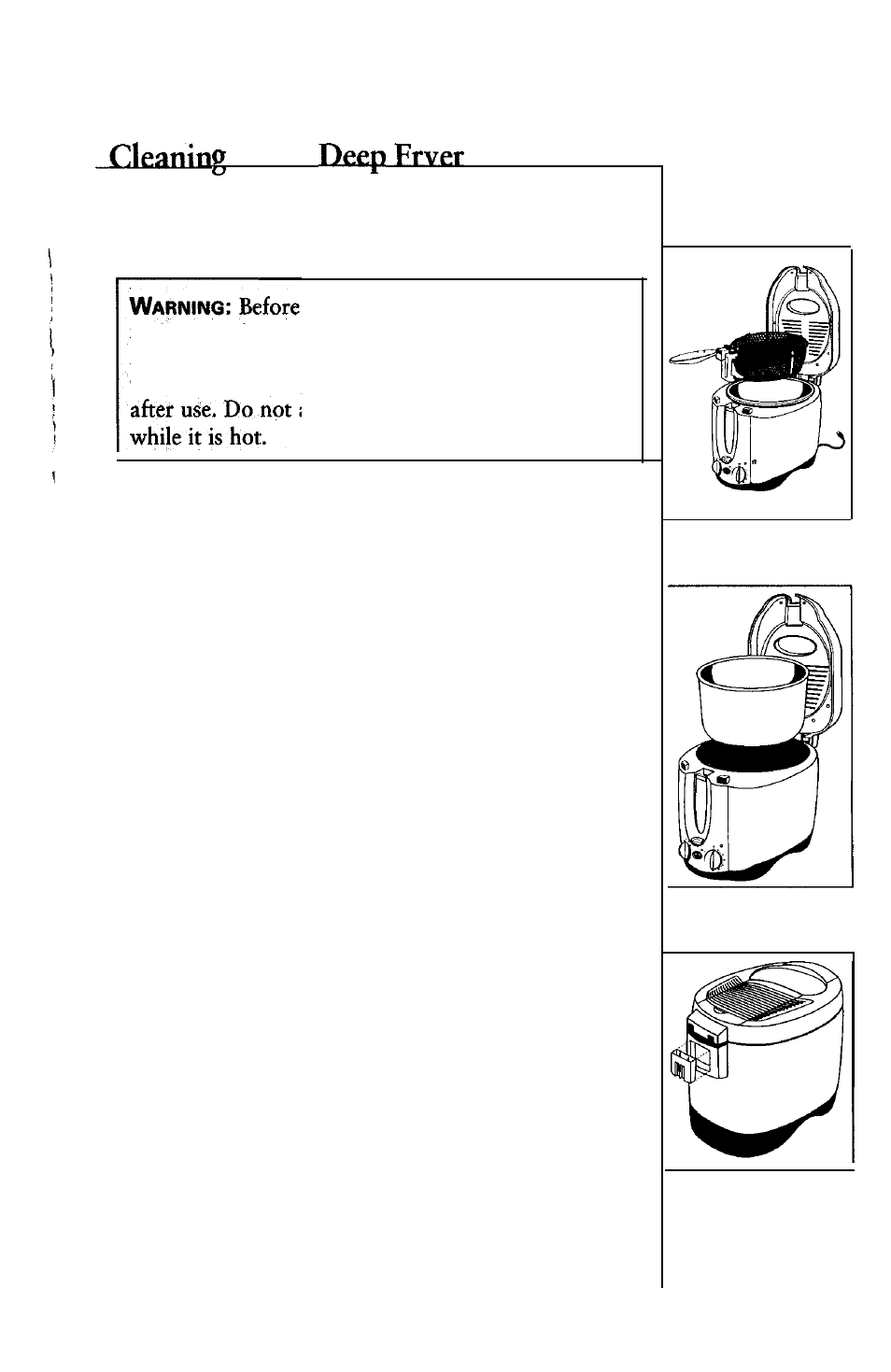 Sunbeam ODF 510 User Manual | Page 11 / 40