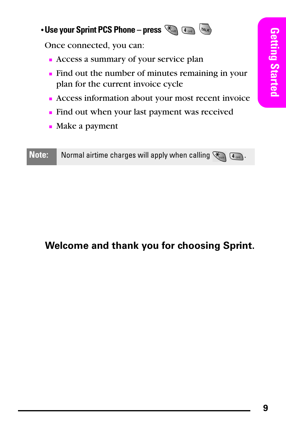 Getting started | Samsung PM-A740 User Manual | Page 17 / 94