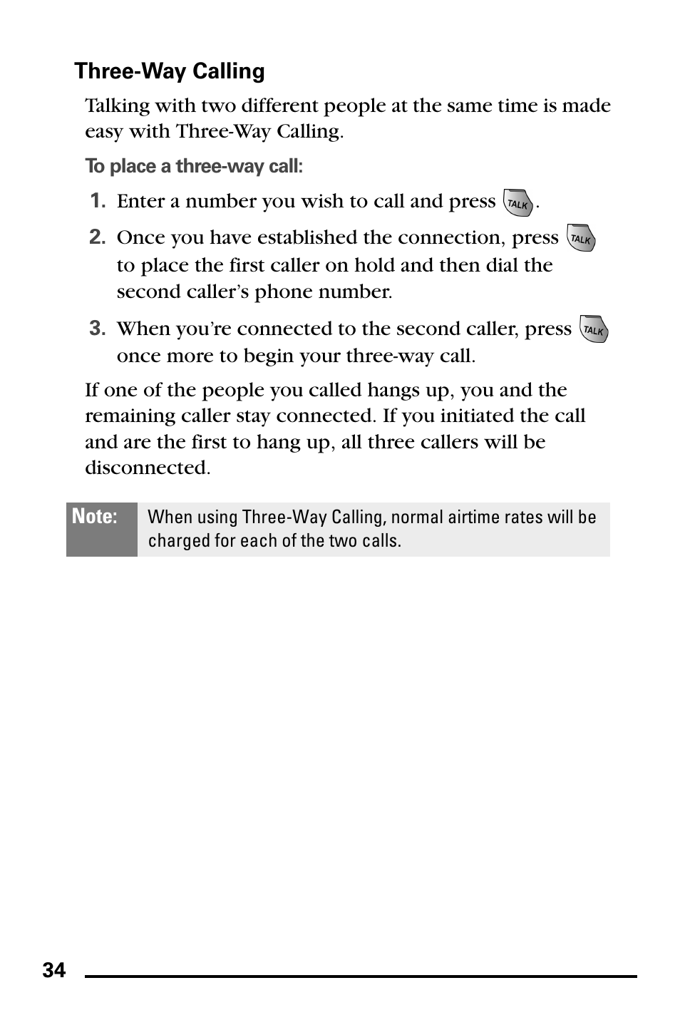 Three-way calling | Samsung PM-A740 User Manual | Page 42 / 94