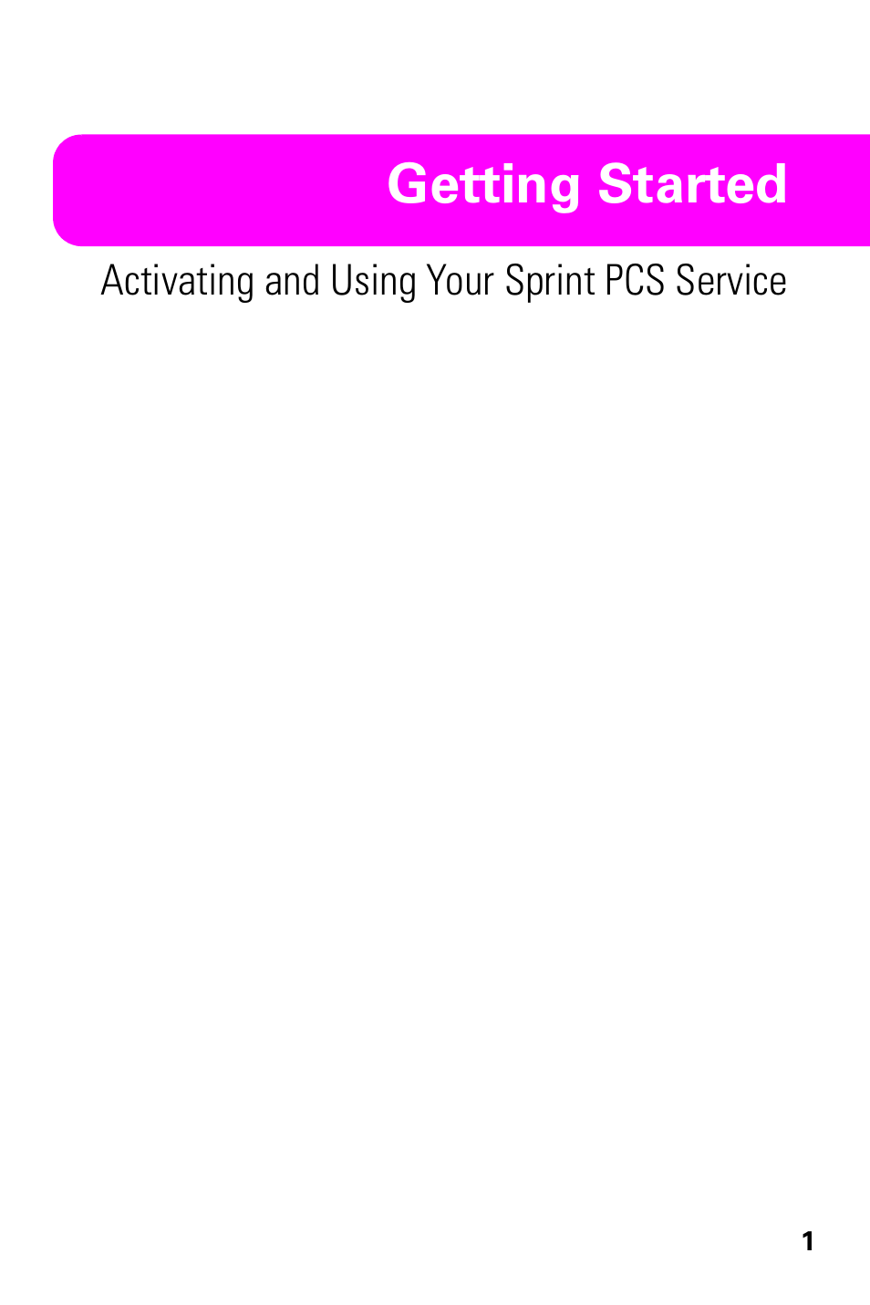 Getting started | Samsung PM-A740 User Manual | Page 9 / 94