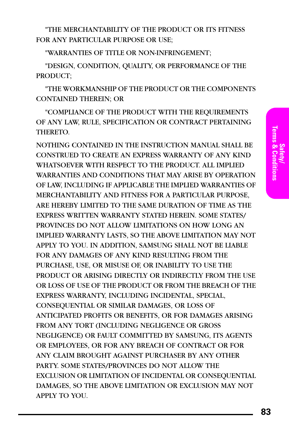 Samsung PM-A740 User Manual | Page 91 / 94