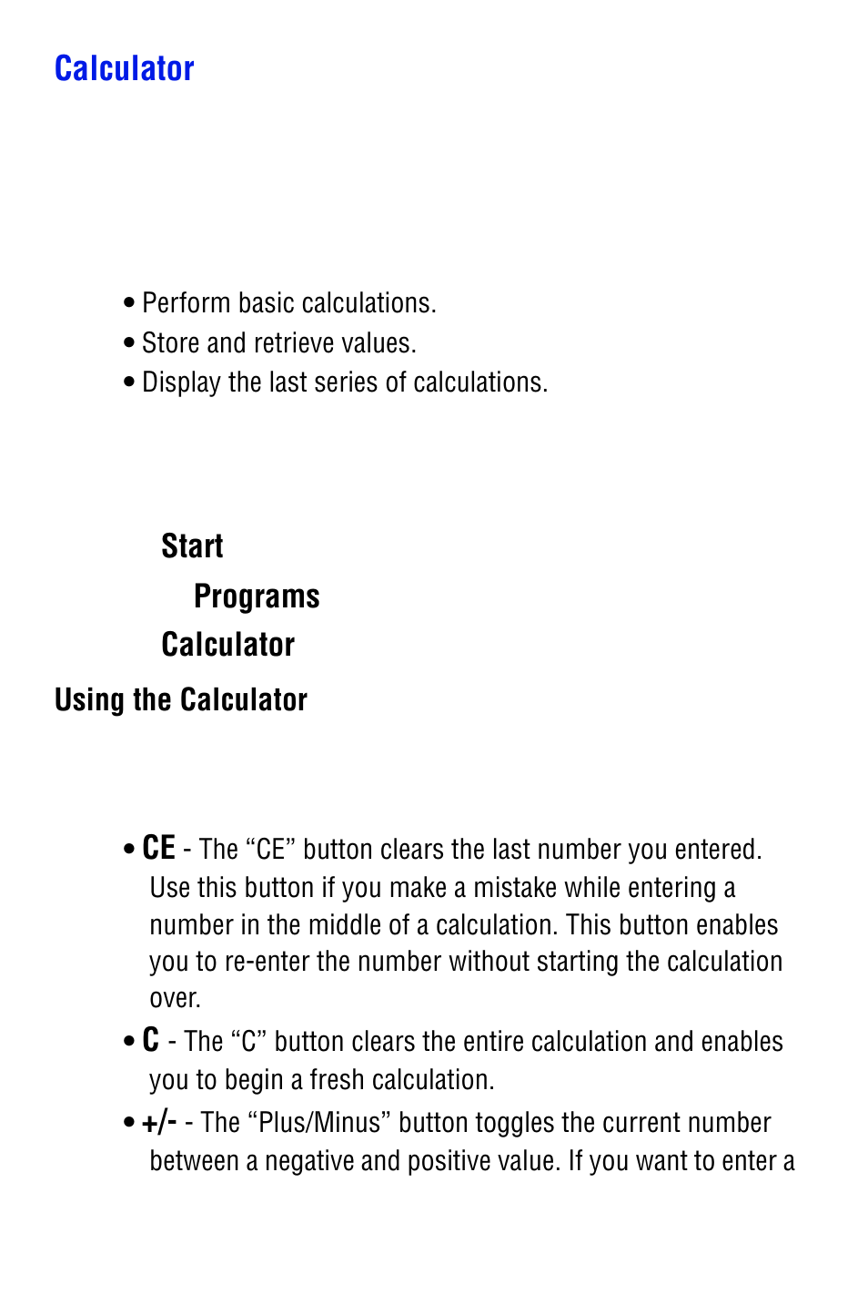 Calculator | Samsung SPH i700 User Manual | Page 131 / 186