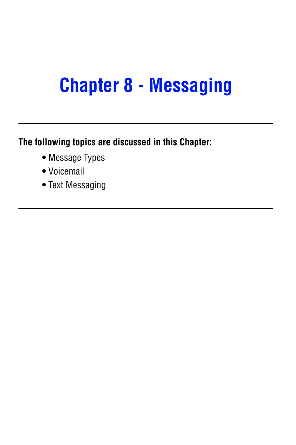 Chapter 8 - messaging | Samsung SPH i700 User Manual | Page 63 / 186