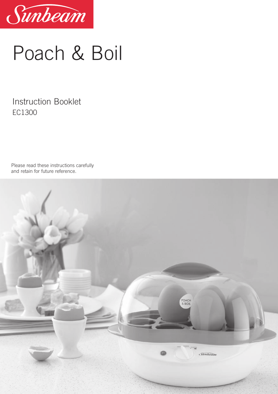 Sunbeam EC1300 User Manual | 16 pages