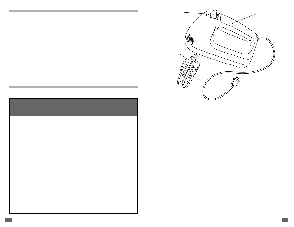 Sunbeam 2470 User Manual | Page 3 / 16