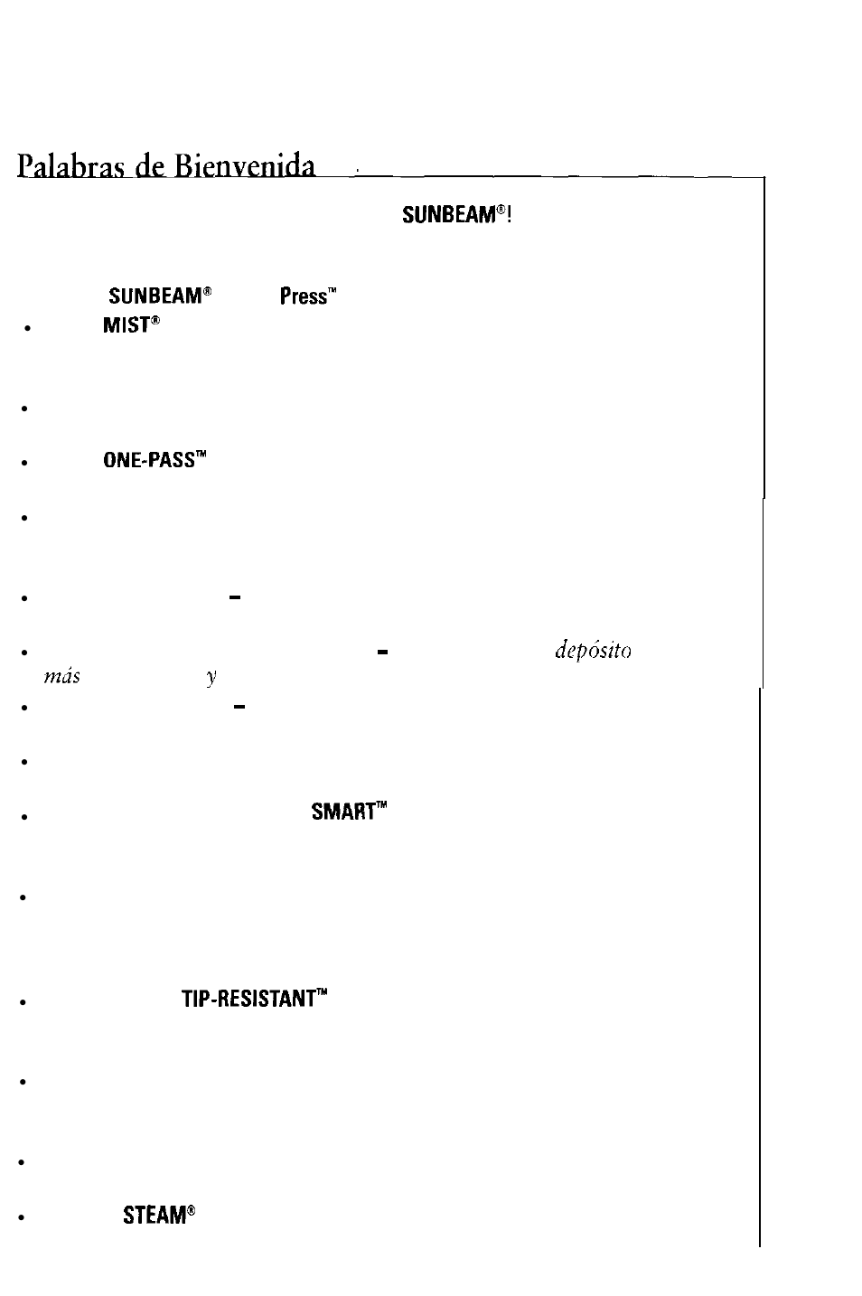 Sunbeam 3020 User Manual | Page 25 / 40