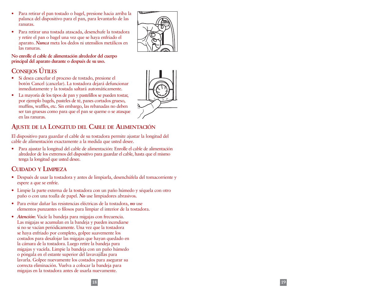 Sunbeam 3823-099 User Manual | Page 10 / 13