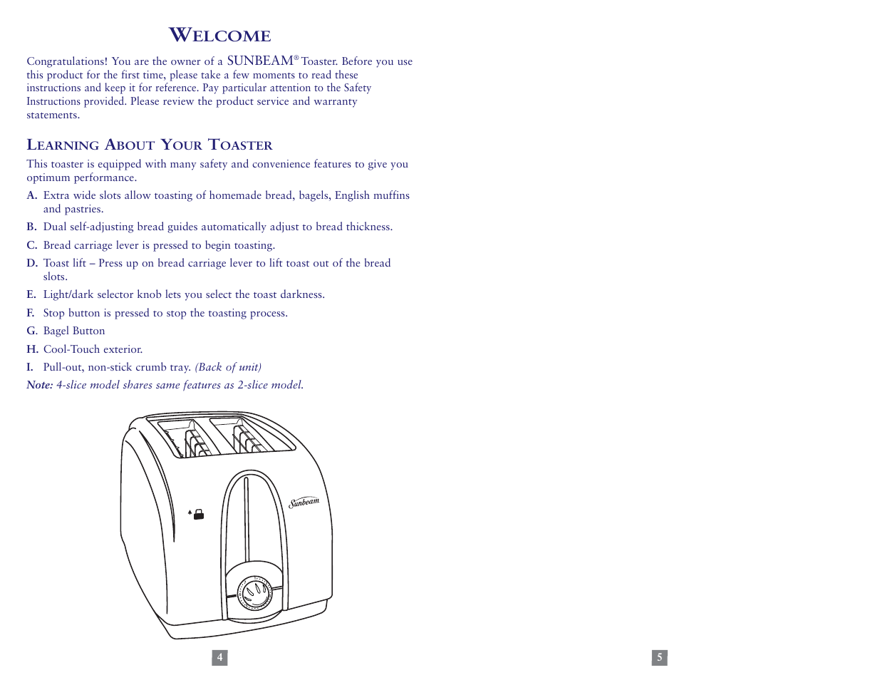Elcome | Sunbeam 3823-099 User Manual | Page 3 / 13