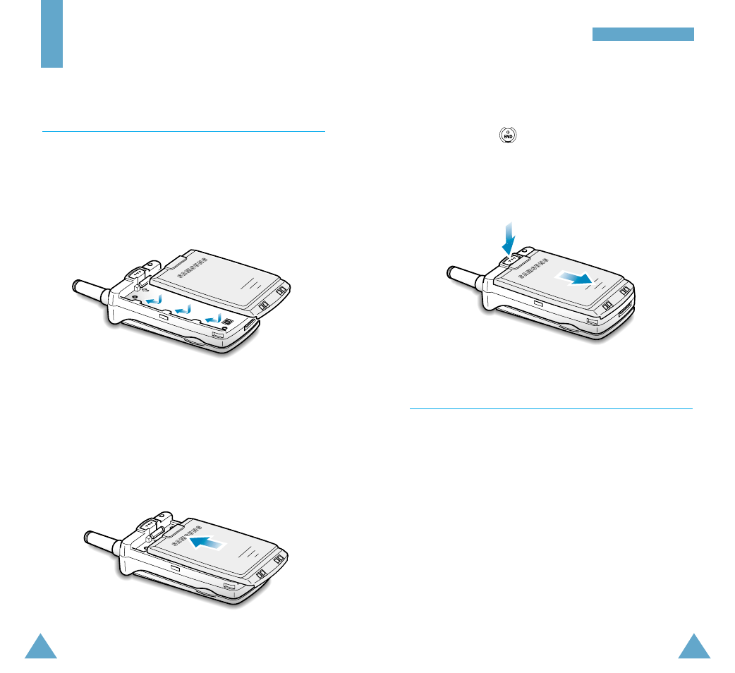 Getting started, Installing battery, Charging a battery | Samsung SCH-A302 User Manual | Page 9 / 49