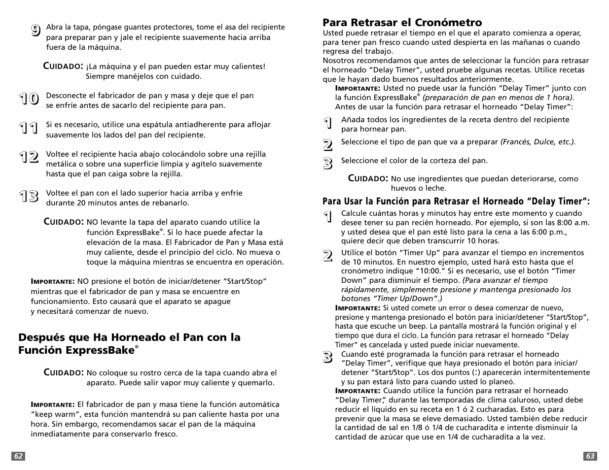Sunbeam 5891 User Manual | Page 32 / 44