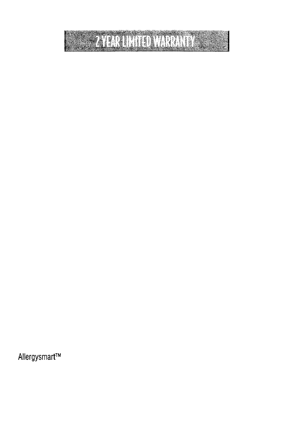 Sunbeam ALLERGYSMART 2540 User Manual | Page 11 / 12