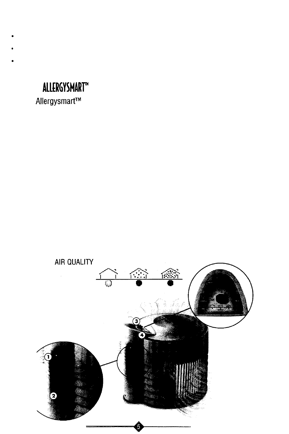 Mold spores, How the sensor actually works | Sunbeam ALLERGYSMART 2540 User Manual | Page 5 / 12