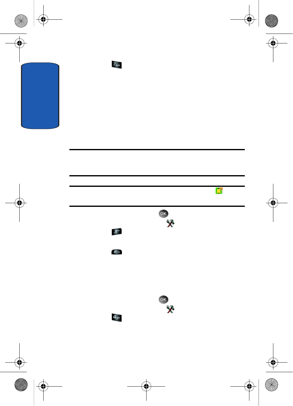 Vibetonz, Display settings | Samsung A930 User Manual | Page 106 / 216