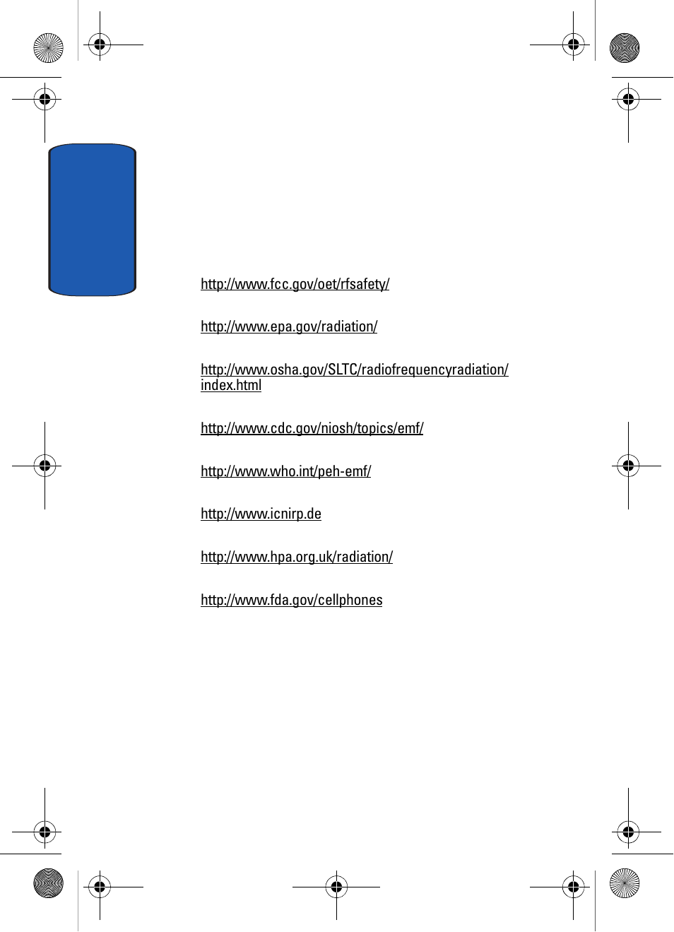 Road safety | Samsung A930 User Manual | Page 186 / 216