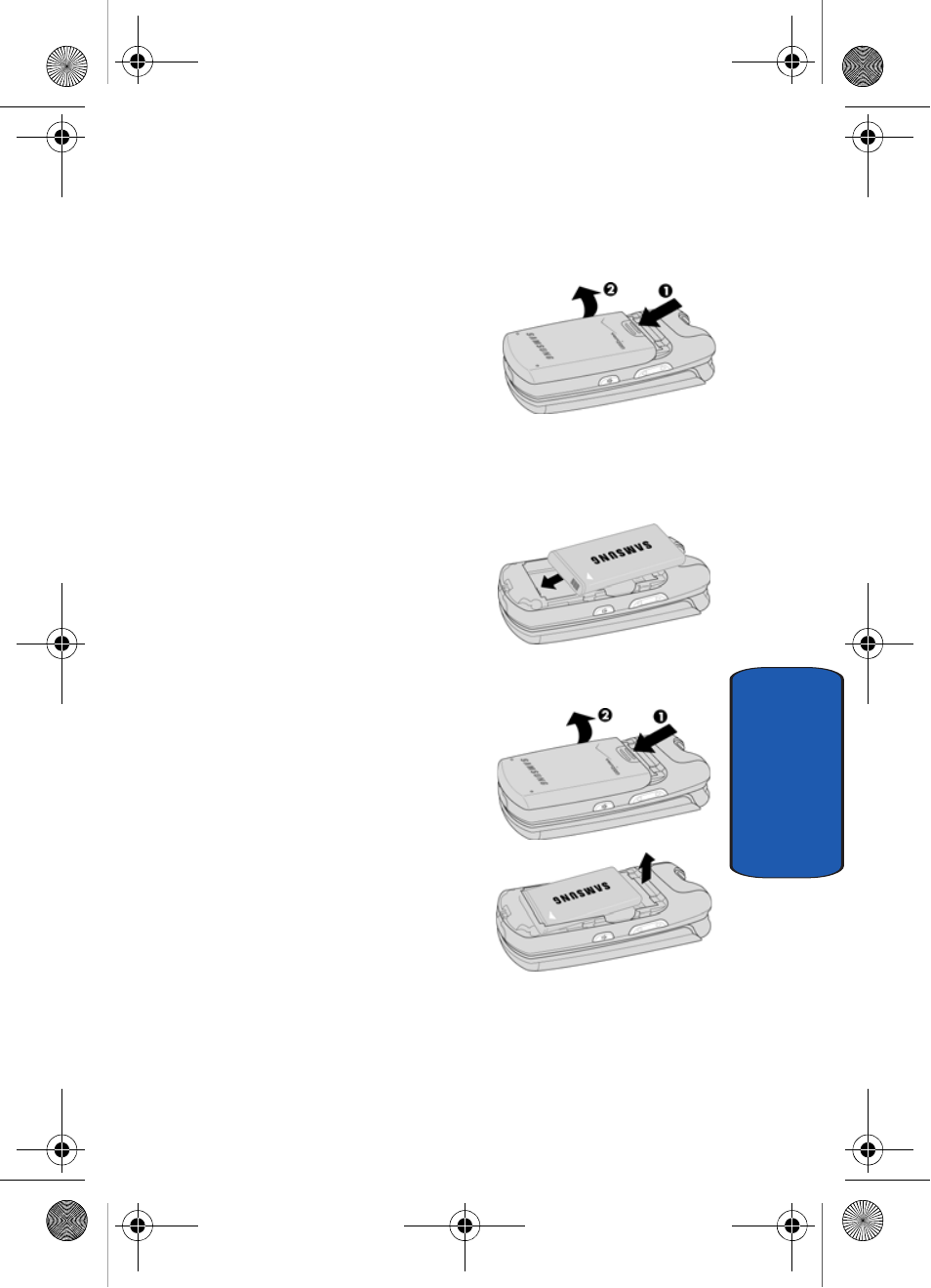 Install the battery, Remove the battery | Samsung A930 User Manual | Page 27 / 216