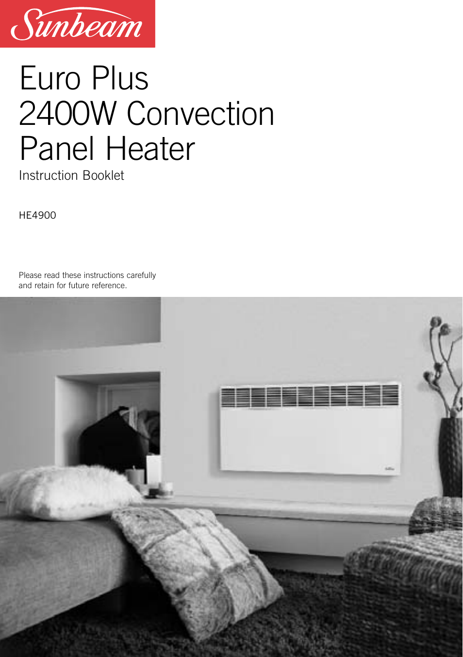 Sunbeam HE4900 User Manual | 12 pages