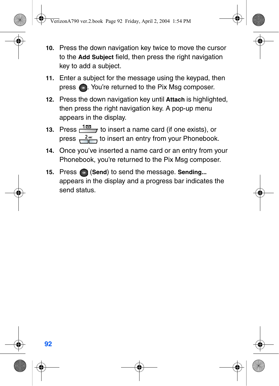 Samsung A790 User Manual | Page 100 / 226