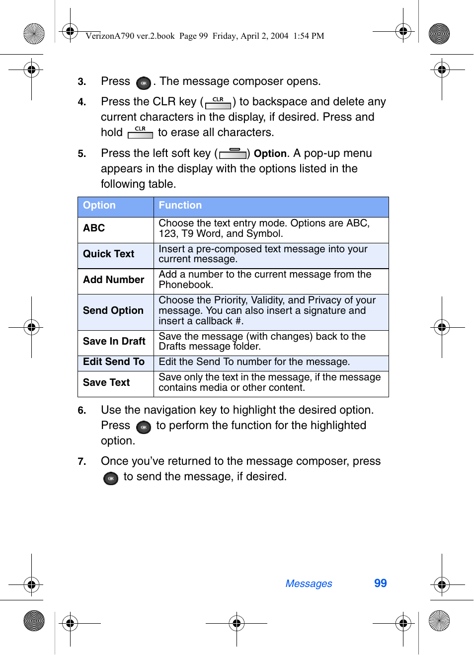 Samsung A790 User Manual | Page 107 / 226