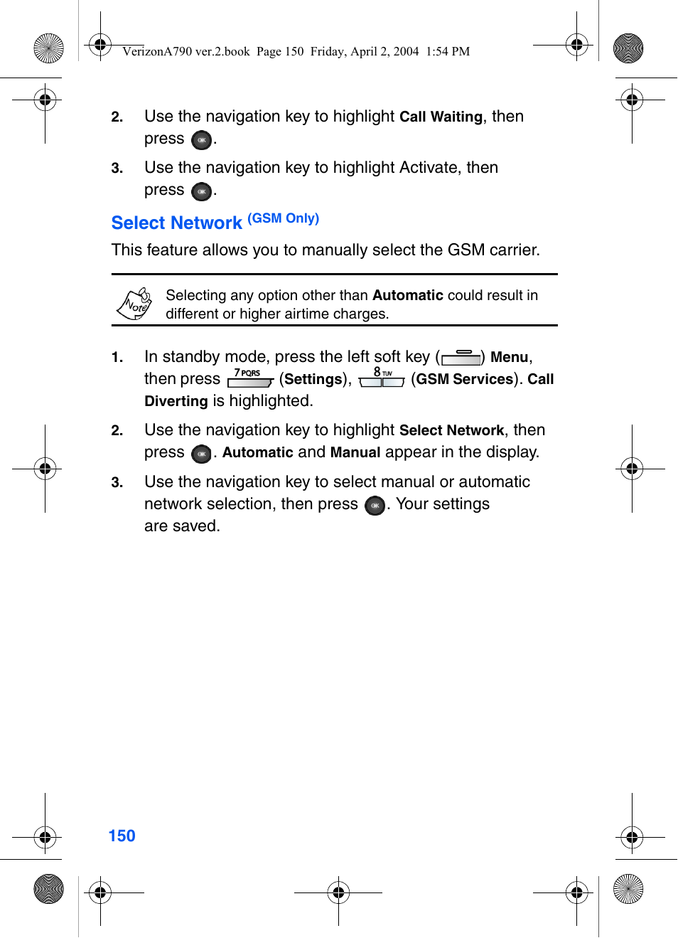 Samsung A790 User Manual | Page 158 / 226