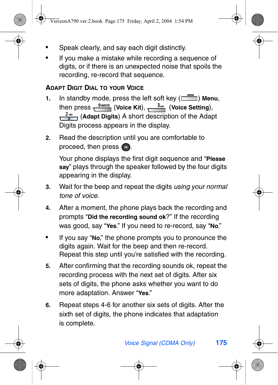 Samsung A790 User Manual | Page 183 / 226