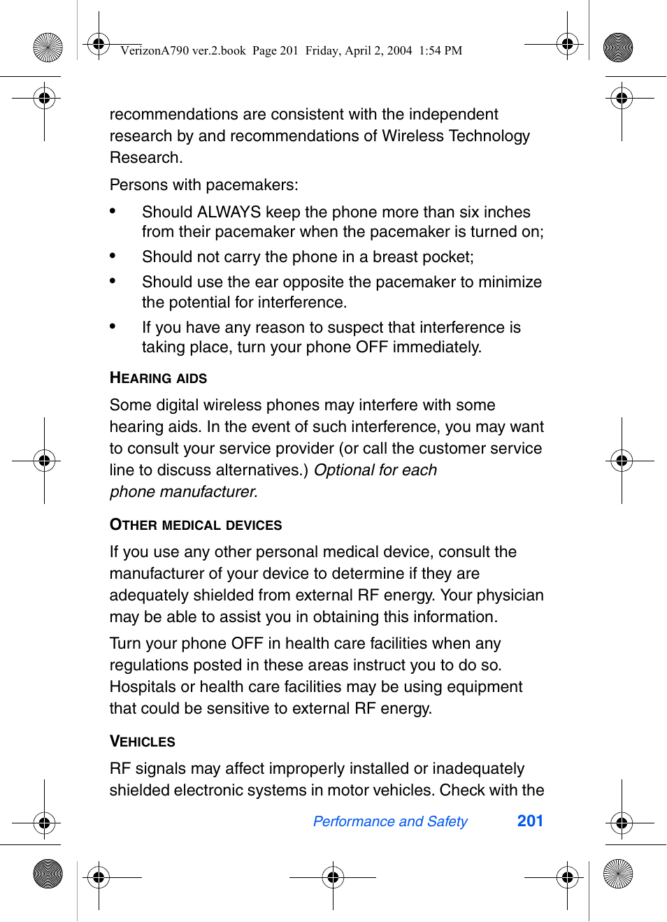 Samsung A790 User Manual | Page 209 / 226